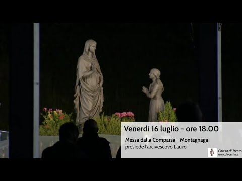 La messa a Pinè con il Vescovo Lauro e Ospitalità Tridentina