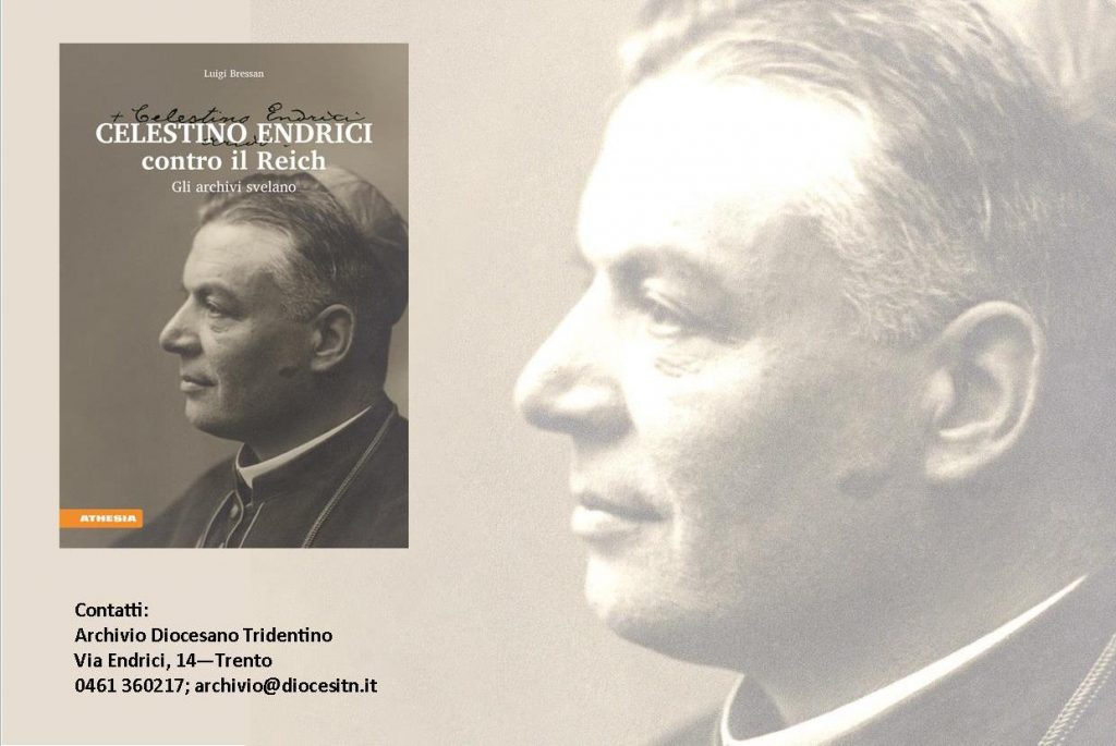 Presentazione del libro CELESTINO ENDRICI CONTRO IL REICH di mons. Luigi Bressan