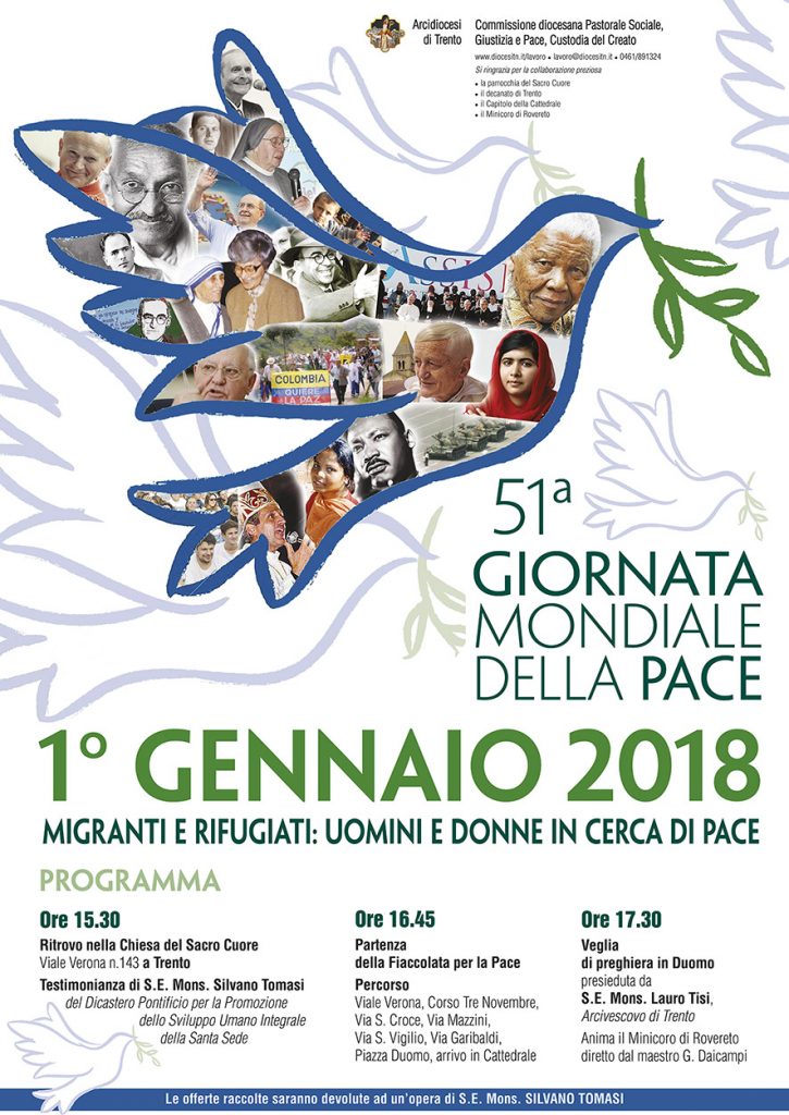2018 Giornata mondiale della Pace