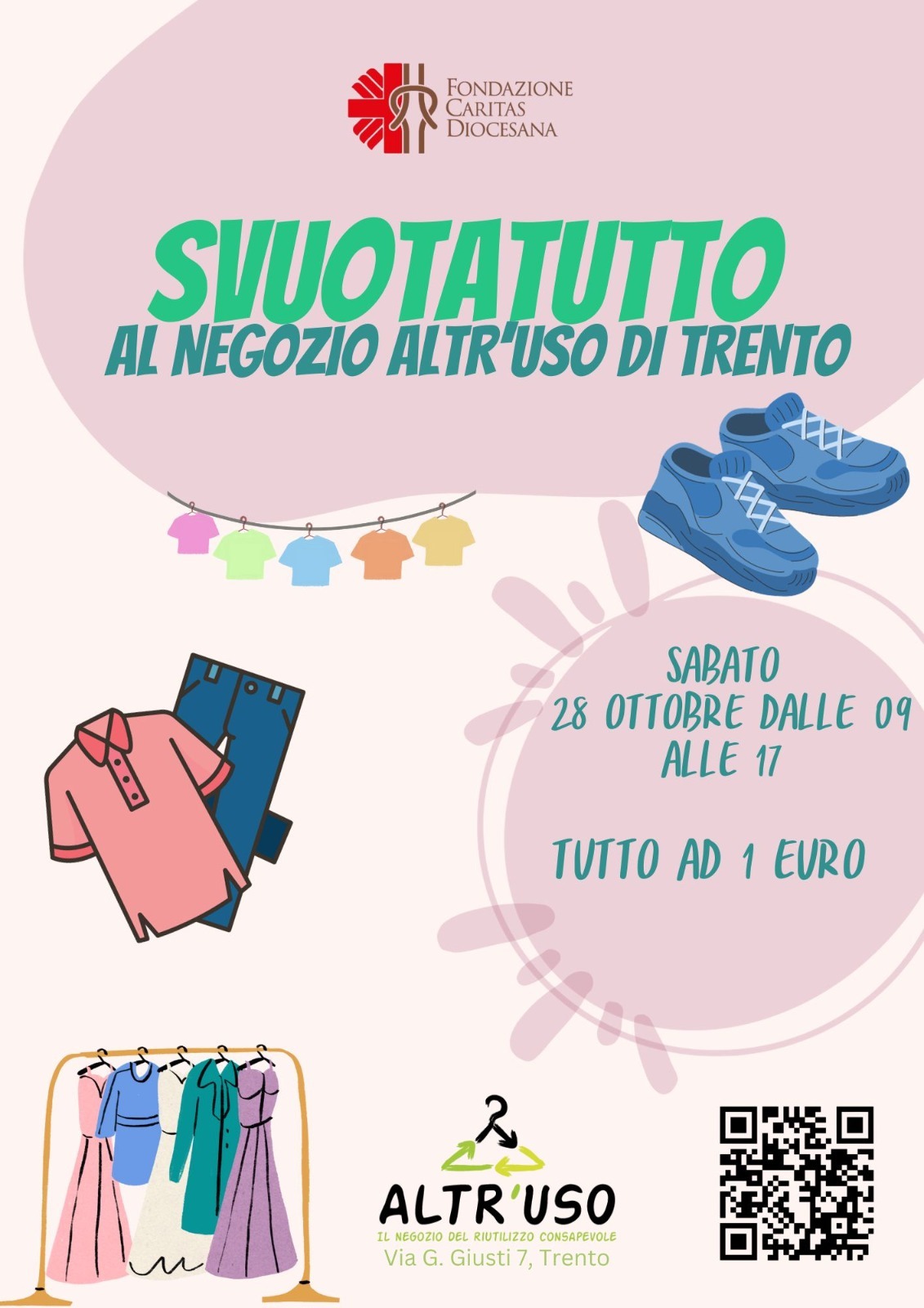 Svuota tutto al negozio altruso