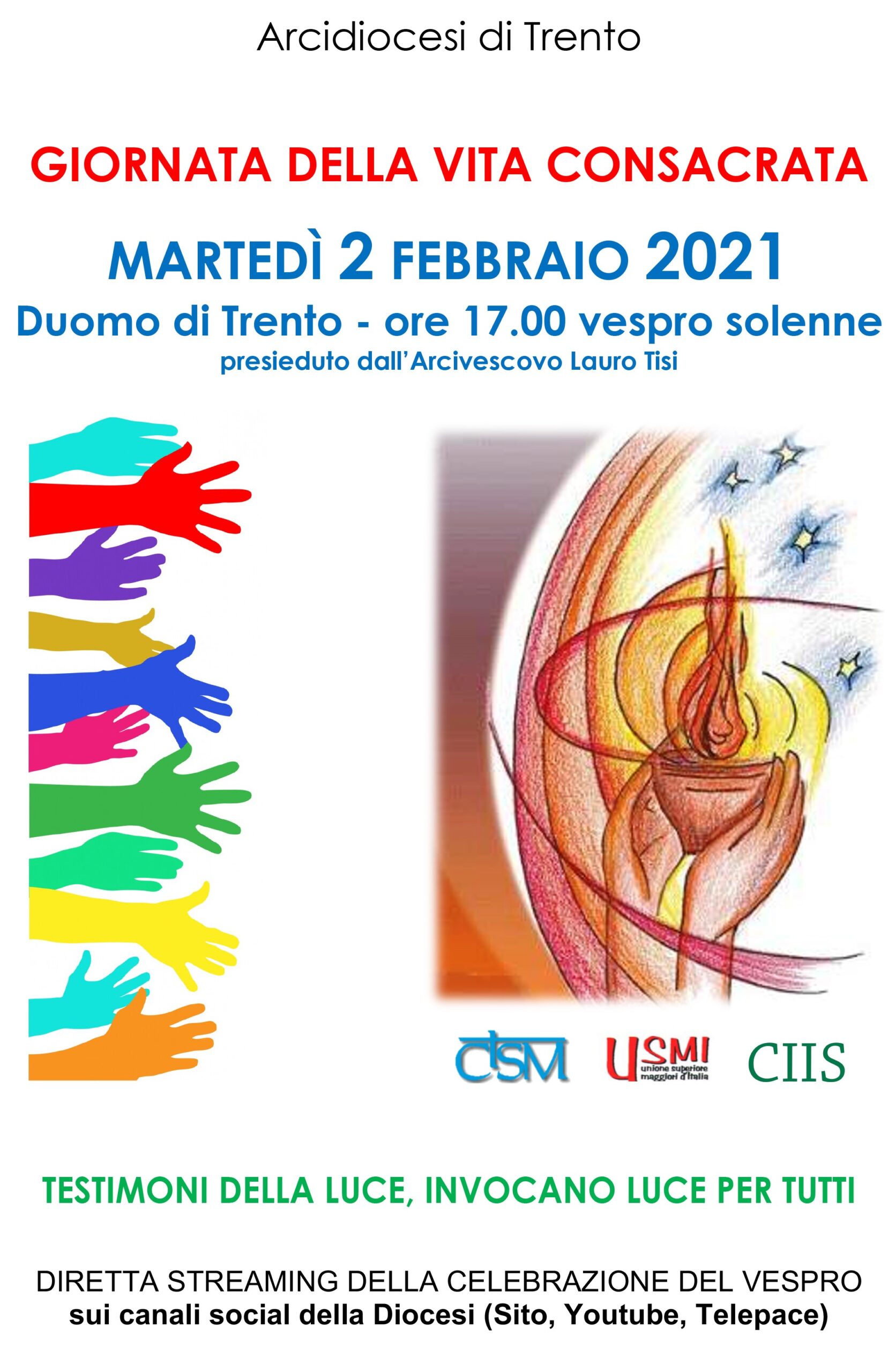 Festa della Vita Consacrata 2021 Vita consacrata