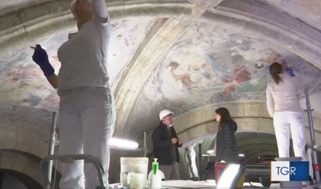 Duomo, il restauro mette in luce nuovi affreschi