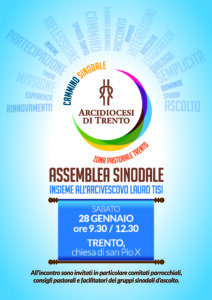 28 gennaio – Assemblea sinodale a Trento