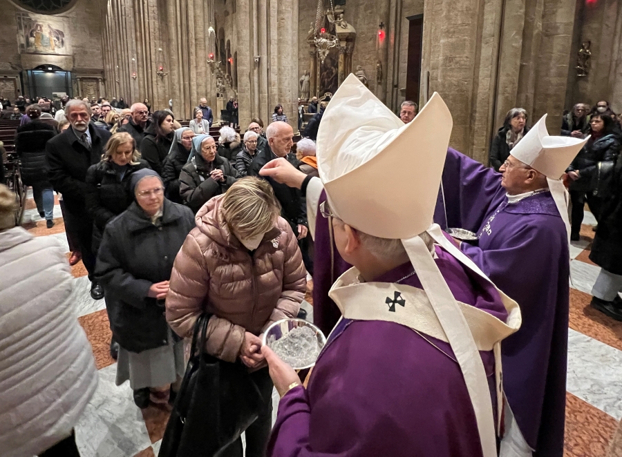 Mercoledì delle Ceneri, vescovo Lauro in cattedrale alle 19.00