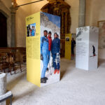 Aperta la mostra a Pinzolo "Quando scia sembra una rondine"