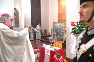 accolta a Trento reliquia san Camillo