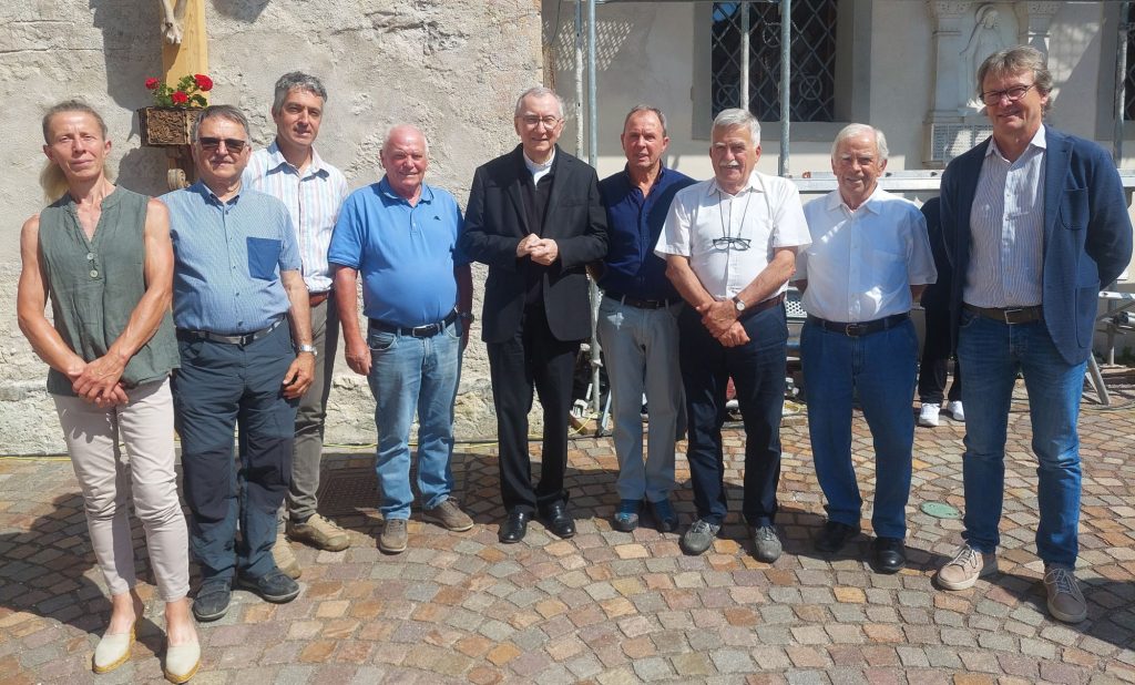 Il cardinale Parolin a Siror sulla cooperazione