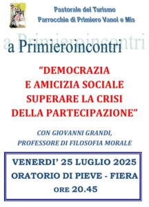 "Democrazia e amicizia sociale"
