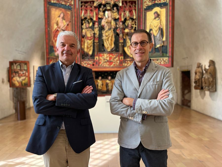 Michele Andreaus, Presidente; Domizio Cattoi, Direttore_orizz