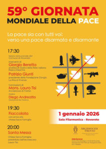 1 GENNAIO – EVENTO DIOCESANO 