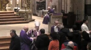 Massa delle ceneri cattedrale di trento 18 febbraio 2026