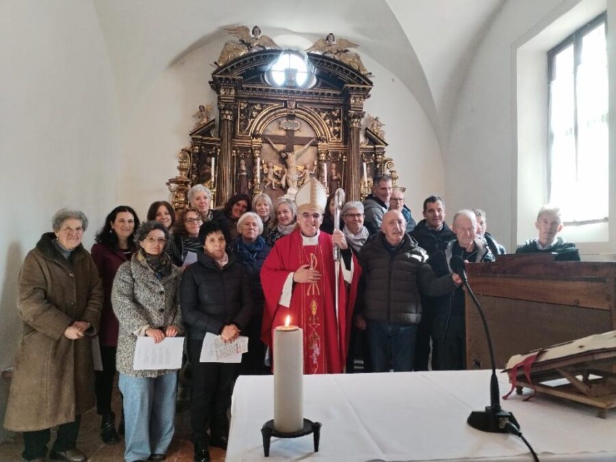 vescovo Lauro Tisi a Sera