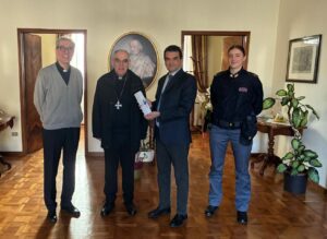 olio di capaci all'arcivescovo di Trento Lauro Tisi 2 aprile 2026