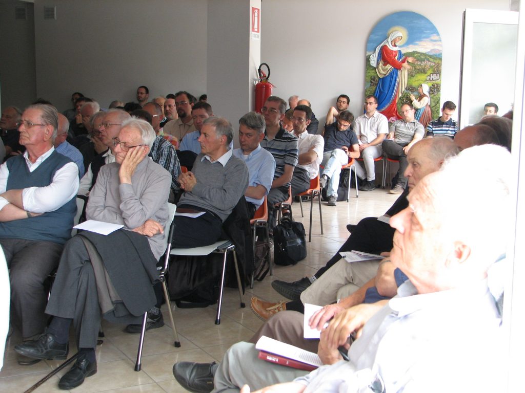 Il Clero diocesano in ritiro a Montagnaga di Pinè