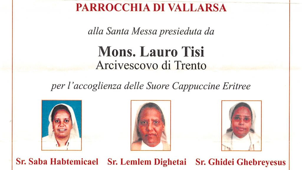 Suore Cappuccine in Vallarsa SCV